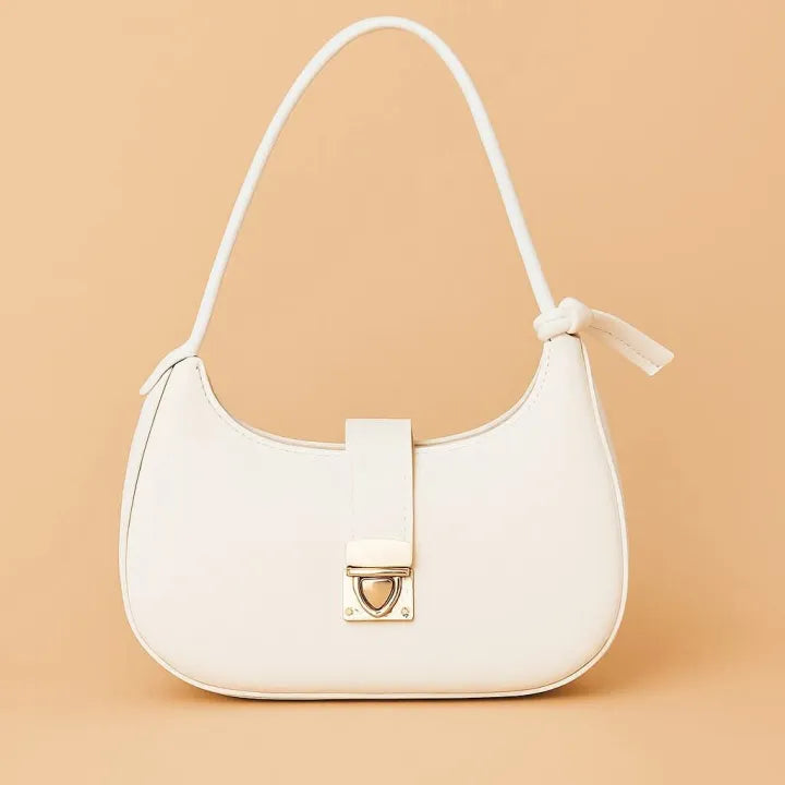 Trendy Faux Leather Shoulder Bag for Women
