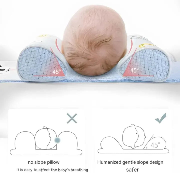 Baby Pillow with Silicon Spoon Feeder