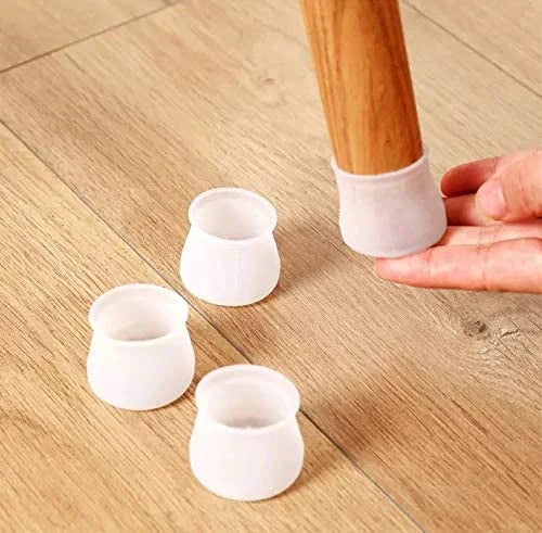 4Pcs Silicone Furniture Leg Protector