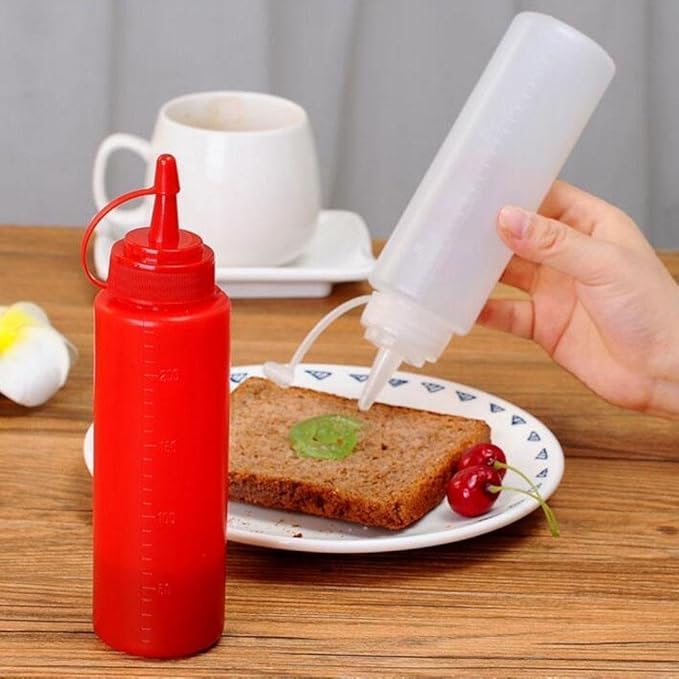 Ketchup Bottles (Pack of 3) Multi-Color Set