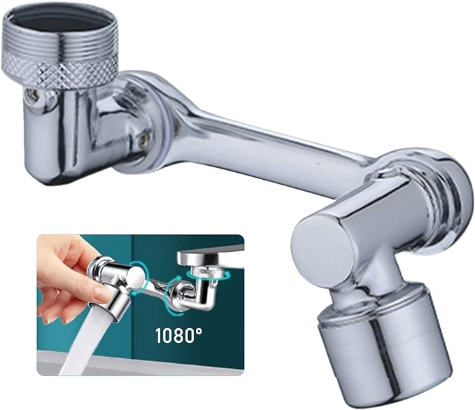 Universal Splash Filter Faucet Rotating