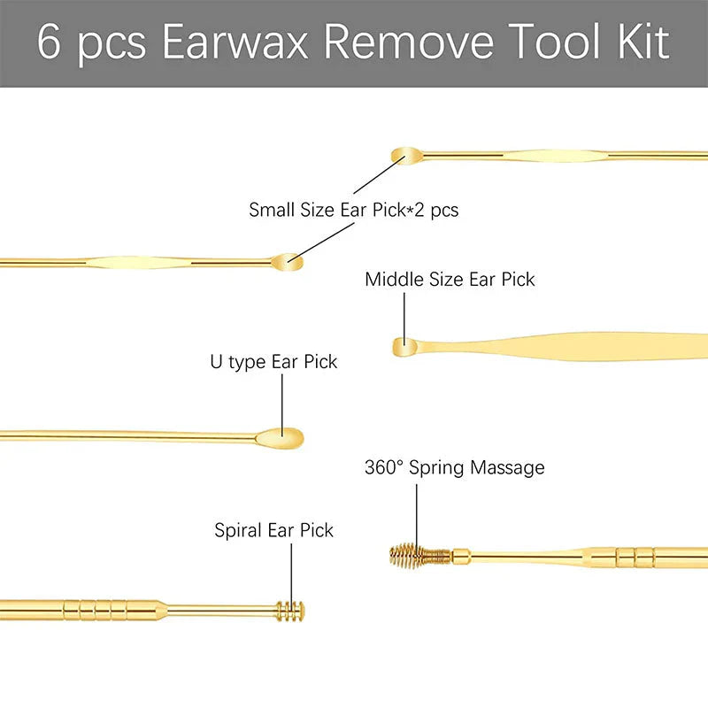 Ear Wax Cleaner Tool Kit - (Buy 1 Get 1 Free)