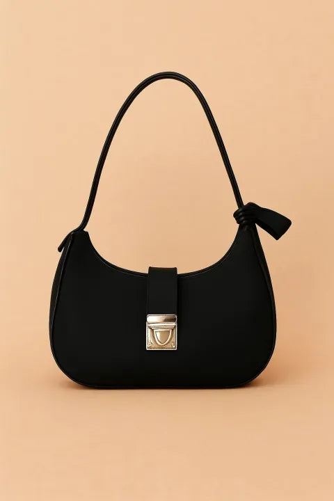 Trendy Faux Leather Shoulder Bag for Women