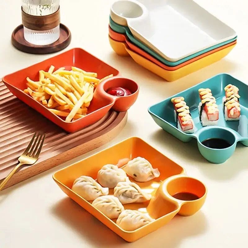 Dipping Plates for Snacks