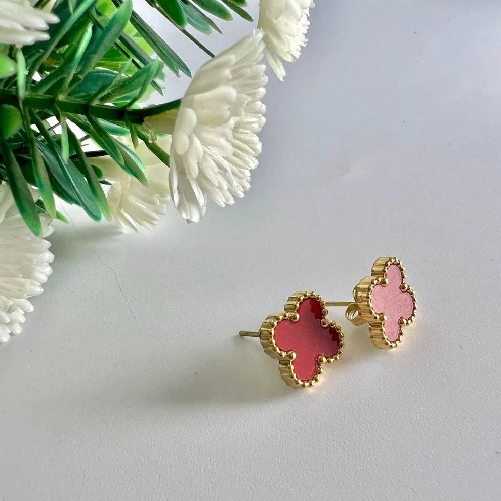 Four Leaf Clover Jewellery 3 Pcs Set