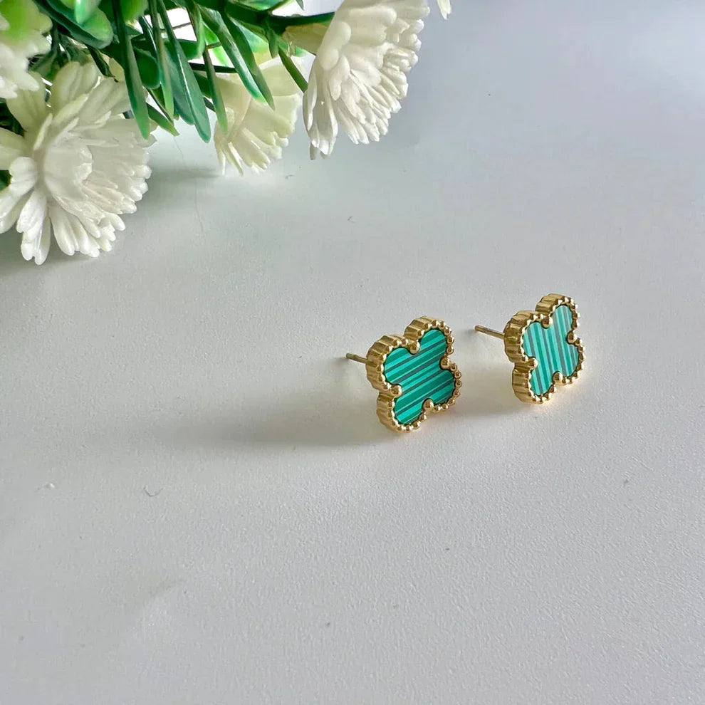 Four Leaf Clover Jewellery 3 Pcs Set
