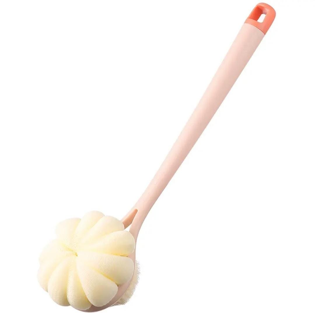 2 in 1 Long Exfoliating Shower Body Brush (Pack of 2)