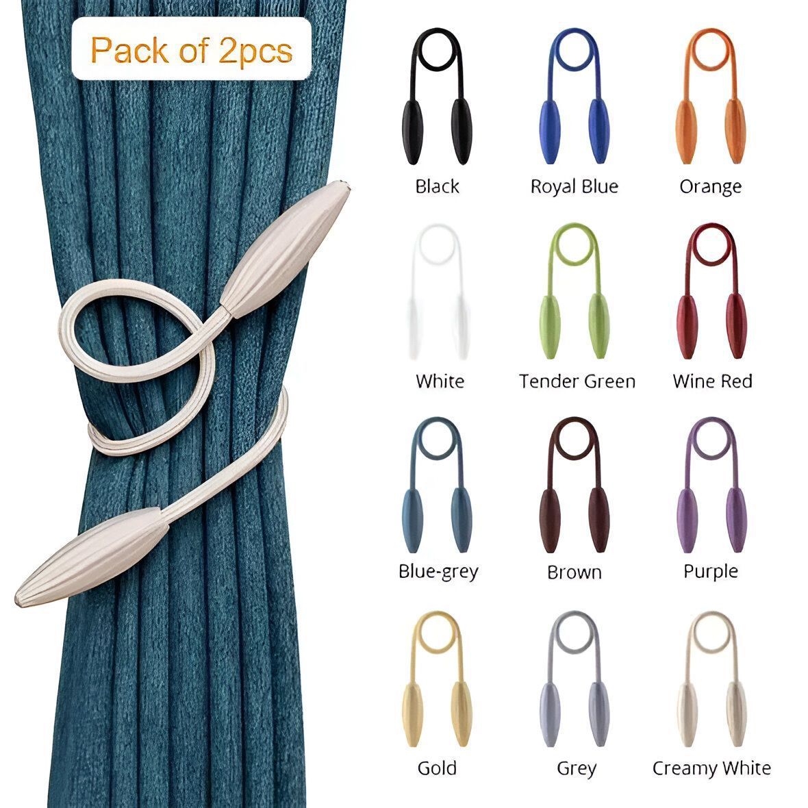Universal Modern Curtain Tieback Rope