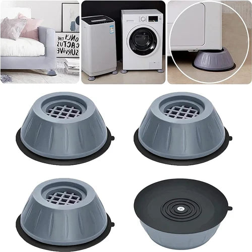 Anti Vibration Feet Pads for Washing Machine (4 Pc Set)