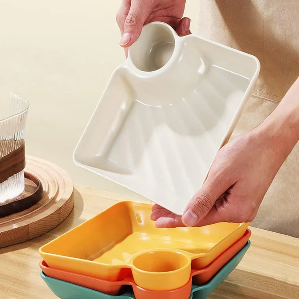 Dipping Plates for Snacks