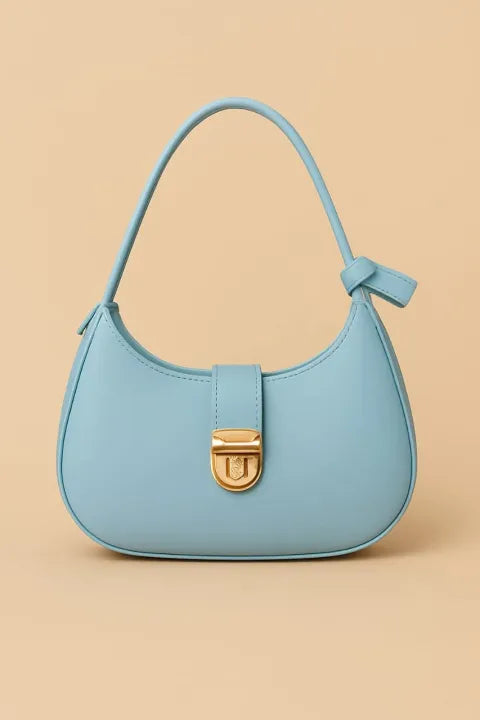 Trendy Faux Leather Shoulder Bag for Women