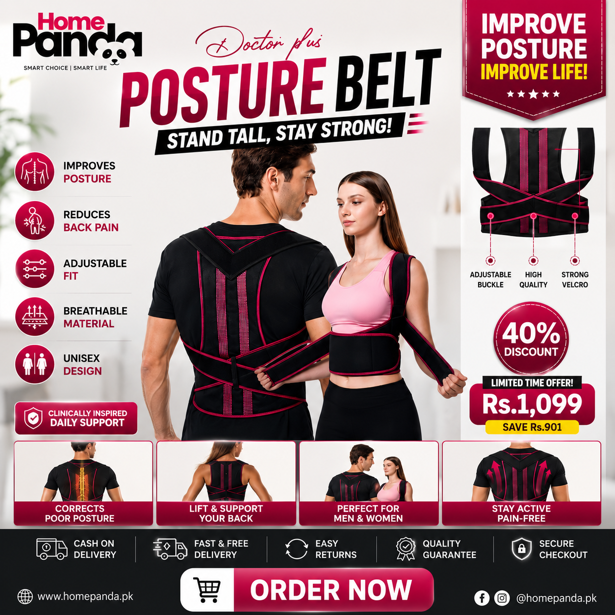 Doctor Plus Posture Belt