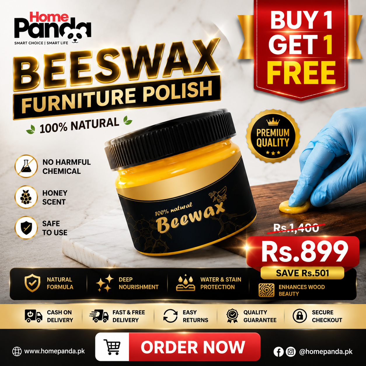 Beeswax Furniture Polish