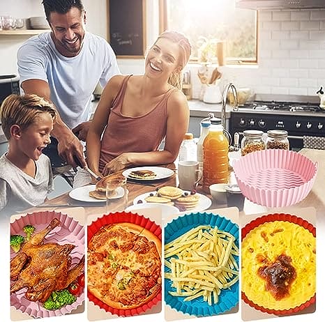 Silicone Air Fryer Baking Tray (Pack of 2)